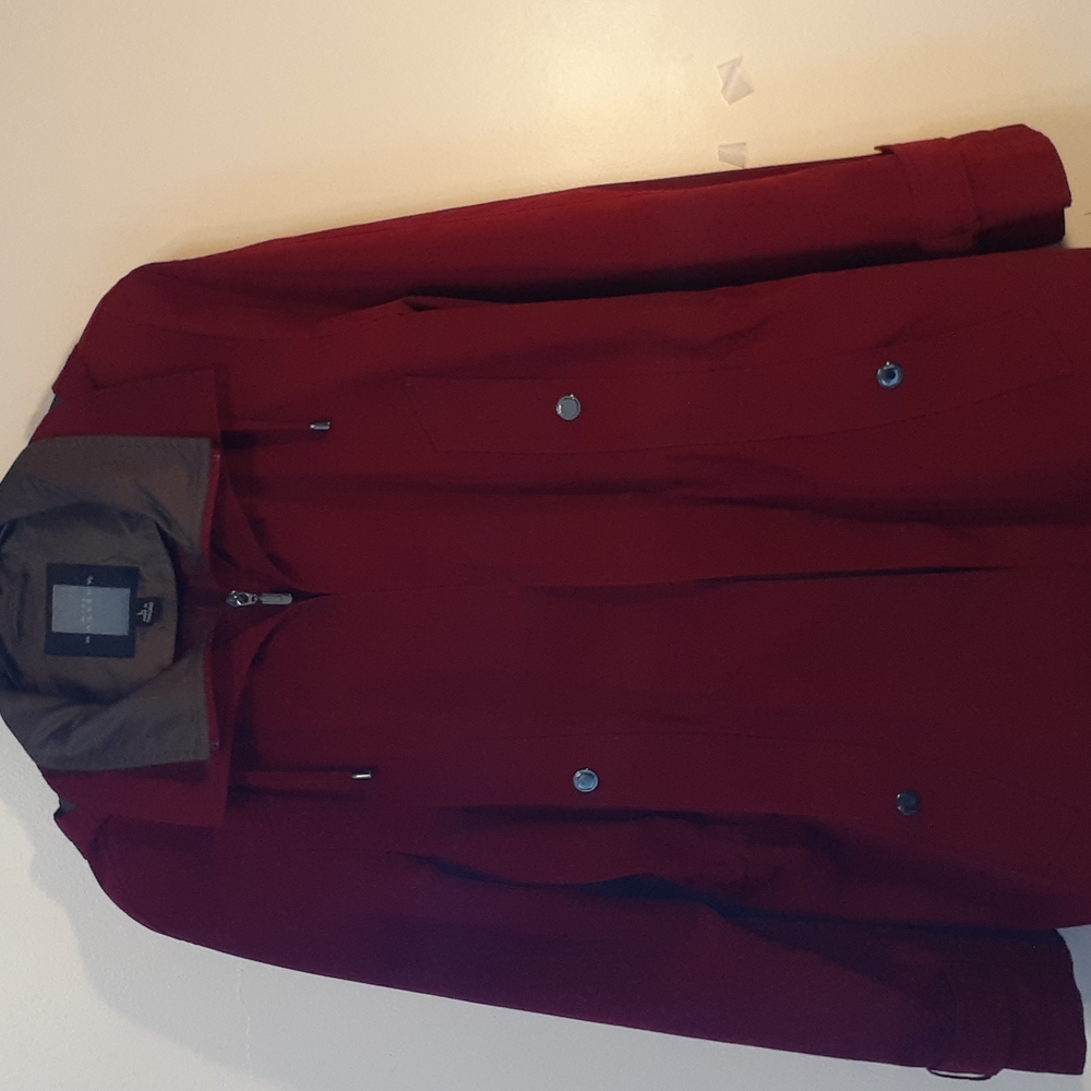 Miss Gallery Red raincoat size L